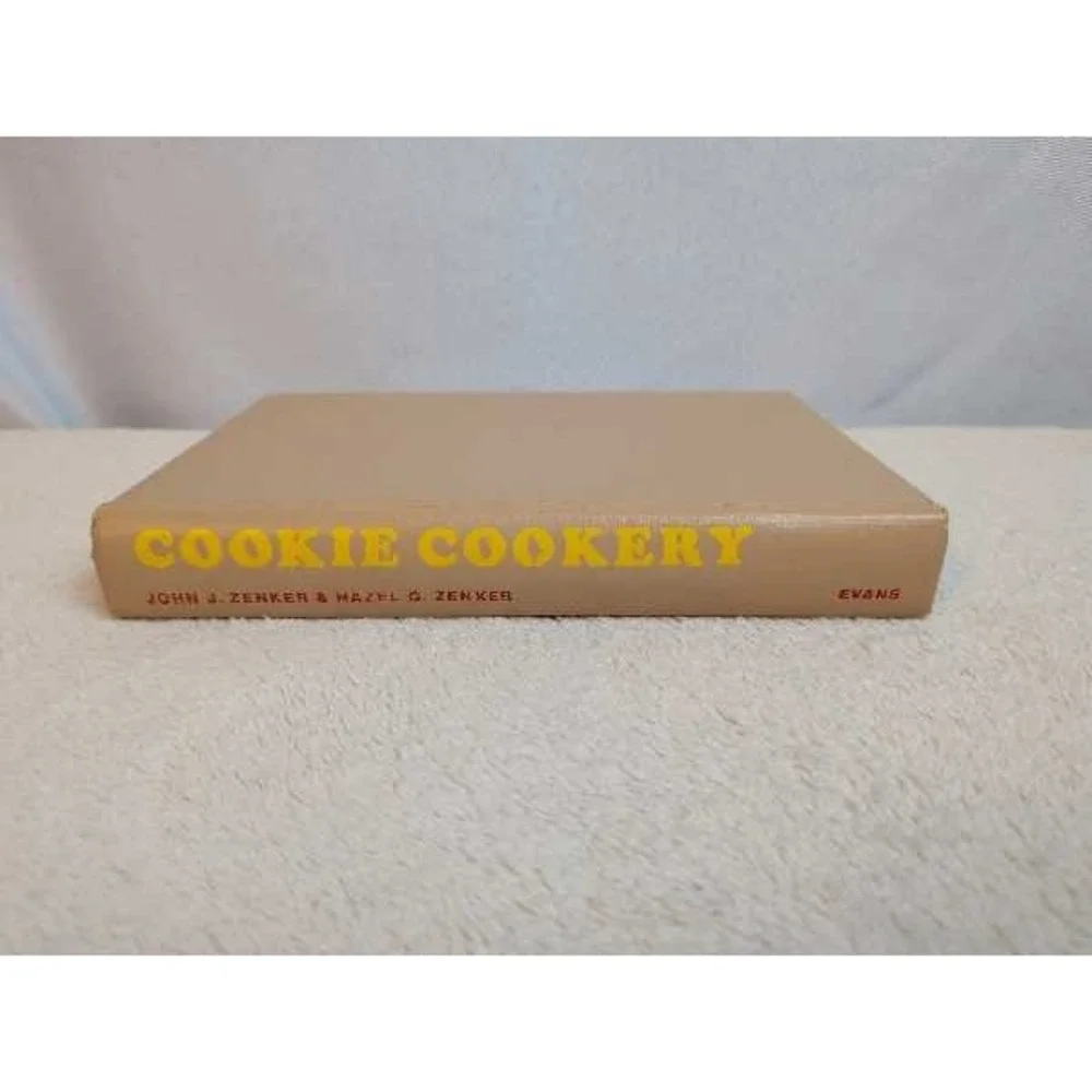 Cookie Cookery Cookbook John J Zenker Hazel G Zenker M Evans 1969